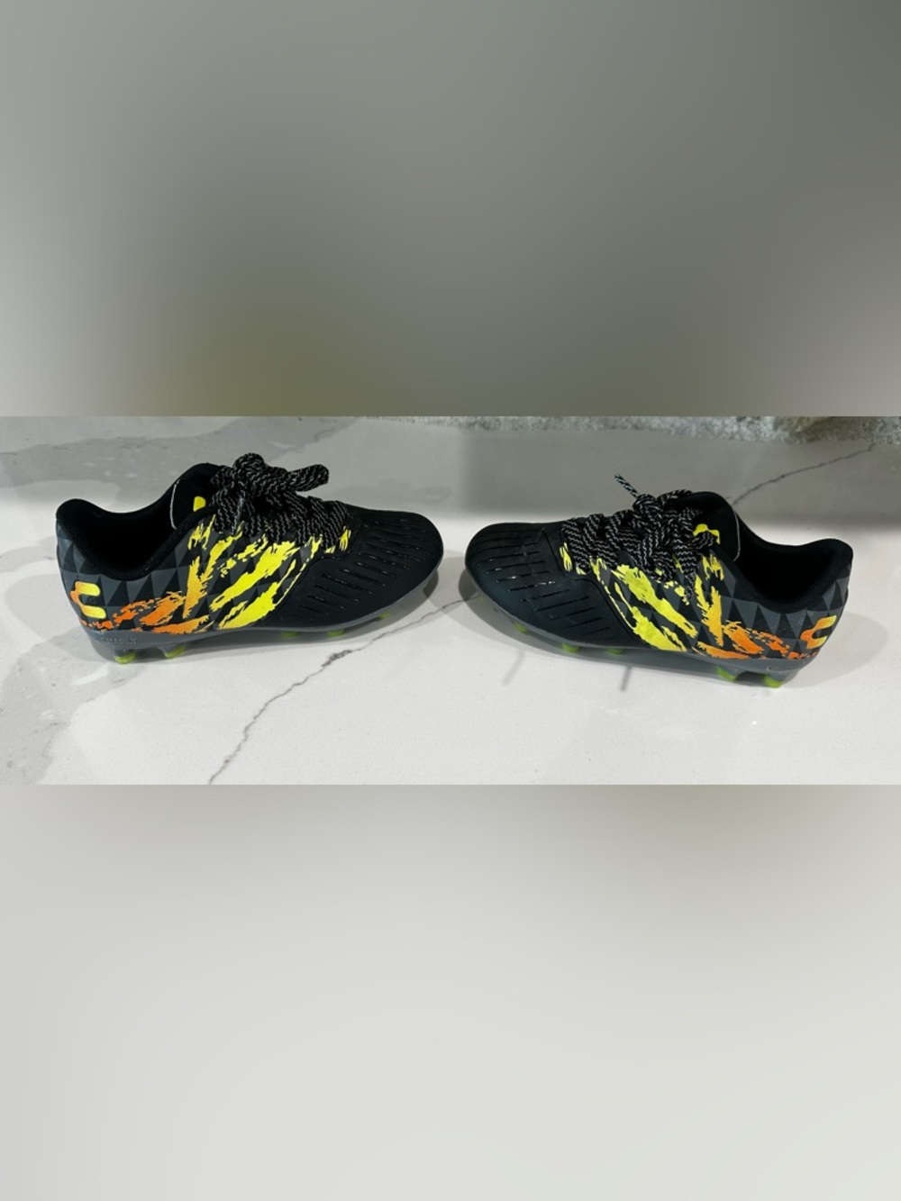Charly Grasshopper Youth Kids' Soccer Cleat | 1065072-002 Black Size 12